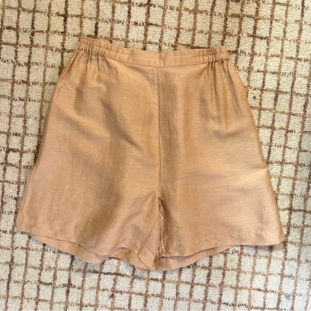 Lunya Resort Linen Sleep Short